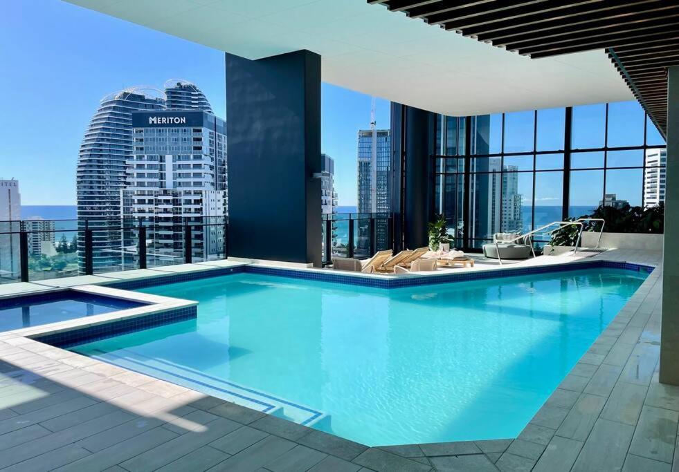 Appartement New Impressive 180° River View 1 Bed Apt With Pool 47F à Gold Coast Extérieur photo